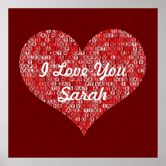 Poster de la Saint Valentin (Devant)