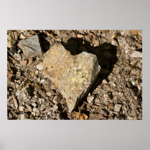 Poster de la Saint Valentin "Love Rocks"