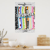 Poster de la saison "le CUBICLE" (Cuisine)