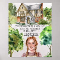 Poster de la salle de classe Anne of Green Gables