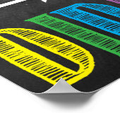 Poster de la salle de classe Attitude positive (Coin)