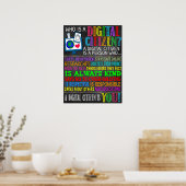 Poster de la salle de classe Digital Citizen (Cuisine)
