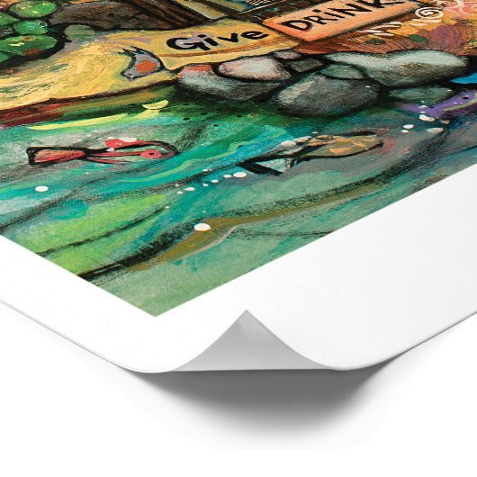 Poster de la salle de classe OEuvres de clémence (Coin)