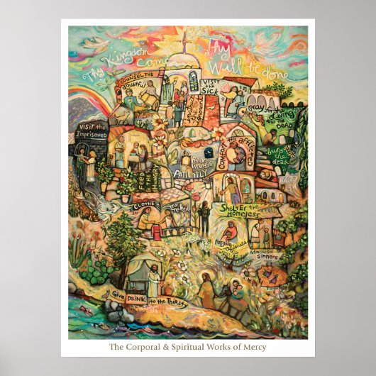 Poster de la salle de classe OEuvres de clémence (Devant)