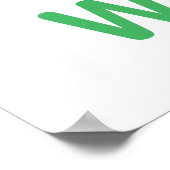 Poster de la salle de classe Rainbow Alphabet (Coin)