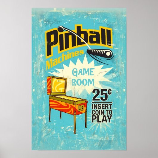 Poster de la salle de jeu Pinball Machines #11 (Devant)