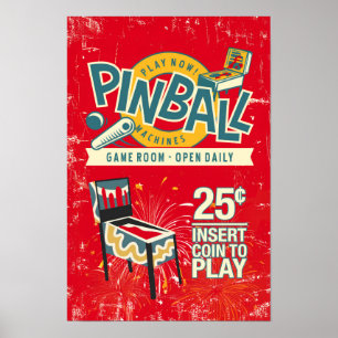 Poster de la salle de jeu Pinball Machines #15