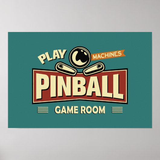 Poster de la salle de jeu Pinball Machines #17 (Devant)