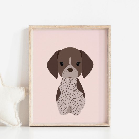 Poster de la salle pour enfants de la garderie de 