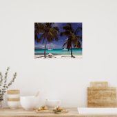 Poster de la scène de la plage des Caraïbes (Cuisine)