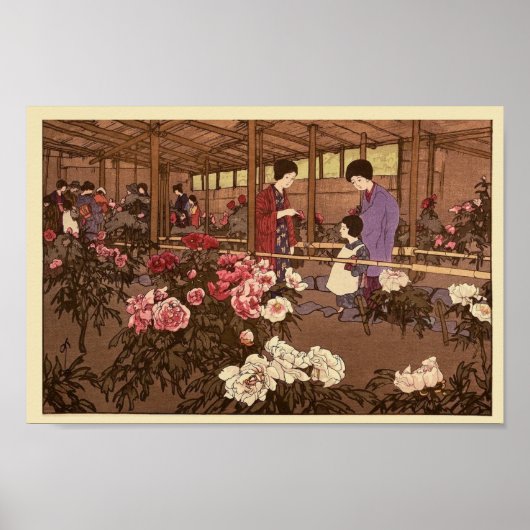Poster de la scène japonaise Flower Garden People (Devant)