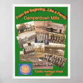 Poster de la semaine Camperdown/Textile (Devant)