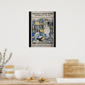 Poster de la Semaine du livre pour enfants 1921 (Cuisine)