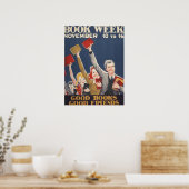 Poster de la Semaine du livre pour enfants 1940 (Cuisine)