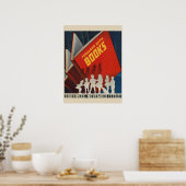 Poster de la Semaine du livre pour enfants 1942 (Cuisine)