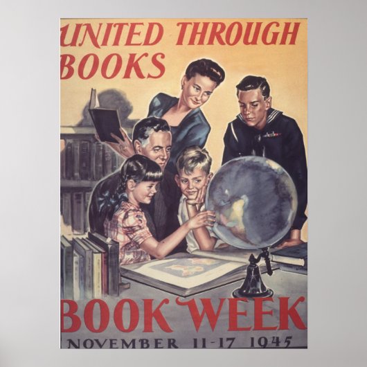 Poster de la Semaine du livre pour enfants 1945 (Devant)