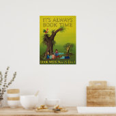 Poster de la Semaine du livre pour enfants 1956 (Cuisine)