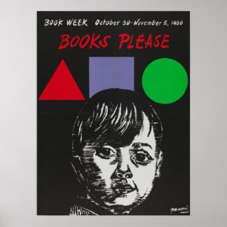 Poster de la Semaine du livre pour enfants 1966