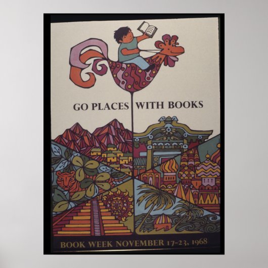 Poster de la Semaine du livre pour enfants 1968 (Devant)