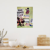 Poster de la Semaine du livre pour enfants 1969 (Cuisine)