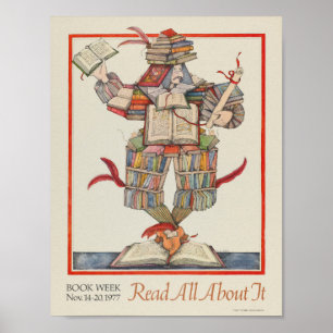 Poster de la Semaine du livre pour enfants 1977
