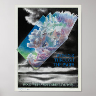 Poster de la Semaine du livre pour enfants 1990