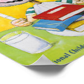 Poster de la Semaine du livre pour enfants 2000 (Coin)