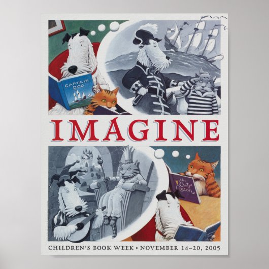 Poster de la Semaine du livre pour enfants 2005 (Devant)