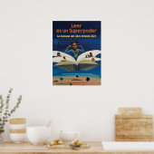 Poster de la Semaine du livre pour enfants 2021 Es (Cuisine)