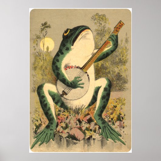 Poster de la Serenade de grenouille (Devant)