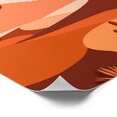 Poster de la serenity Cactus Sunset Vibes du déser (Coin)