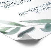 Poster de la signature de mariée et de chambre (Coin)