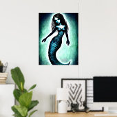 Poster de la sirène d'Imaginaire (Bureau à domicile)