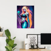Poster de la sirène d'Imaginaire (Bureau à domicile)