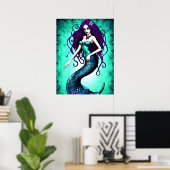 Poster de la sirène d'Imaginaire (Bureau à domicile)