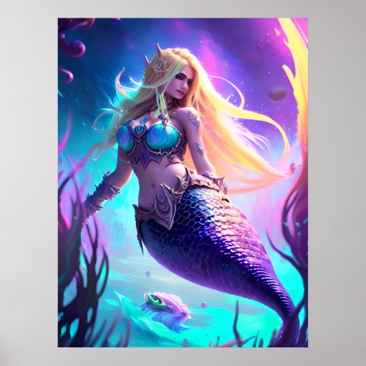 Poster de la sirène d'Imaginaire (Devant)