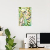 Poster de la Sirène Tranquille par Molly Harrison (Bureau à domicile)