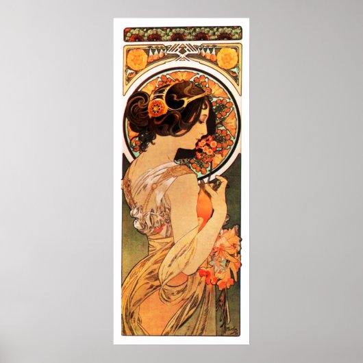 Poster de la Slip de Vache Alphonse Mucha (Devant)