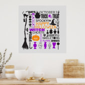 Poster de la soirée d'art cool Halloween (Cuisine)