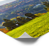 Poster de la soirée d'automne du Vermont (Coin)