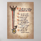 Poster de la soirée sorcière cool (Devant)