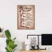 Poster de la soirée sorcière cool (Bureau à domicile)