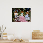 Poster de la soirée thé vintage Dolls (Cuisine)