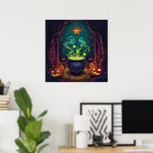 Poster de la sorcière (Bureau à domicile)