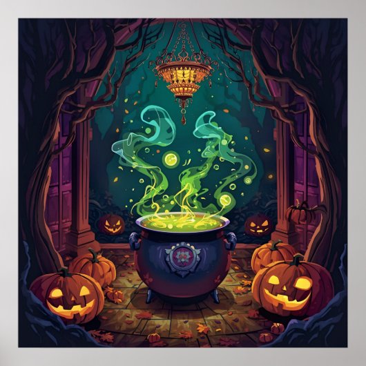 Poster de la sorcière (Devant)