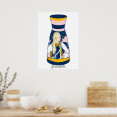 Poster de la sorcière Viking Gunnhild (Cuisine)