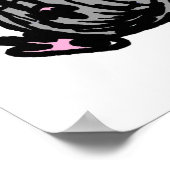 Poster de la souris Cute Mooska (Coin)