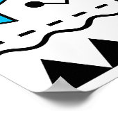 Poster de la souris et de la maison de Wheelie - p (Coin)