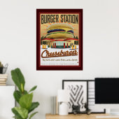 Poster de la station Burger (Bureau à domicile)