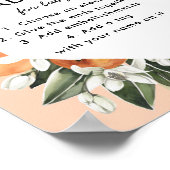 Poster de la station du Baby shower Little Cutie (Coin)